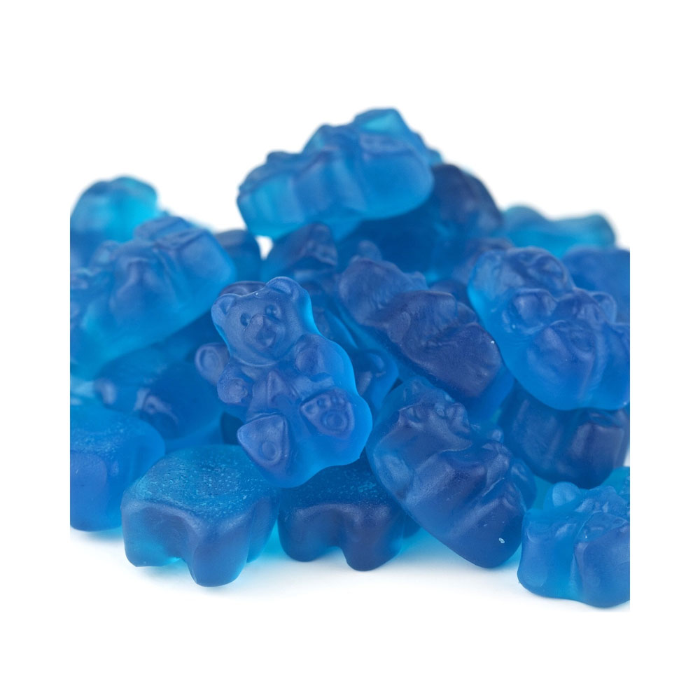 Buy Blue Raspberry Gummy Bears Bulk Candy (20 lbs) Vending Machine Supplies For Sale