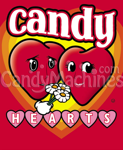 Buy Candy Hearts Bulk Candy - Vending Machine Supplies For Sale