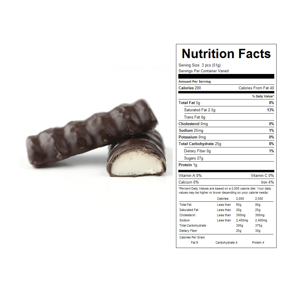 Buy Chocolate Covered Vanilla Marshmallow Twists Bulk Candy (5 lbs