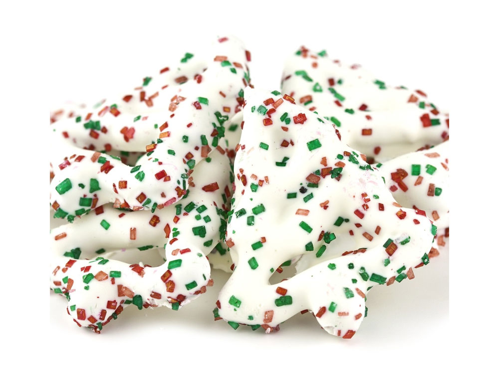 holiday yogurt pretzels
