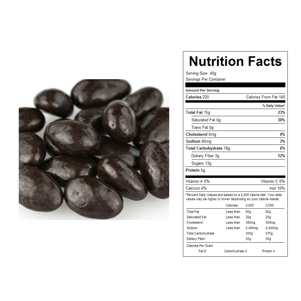 Buy Dark Chocolate Almonds Bulk Candy (10 lbs) Vending Machine