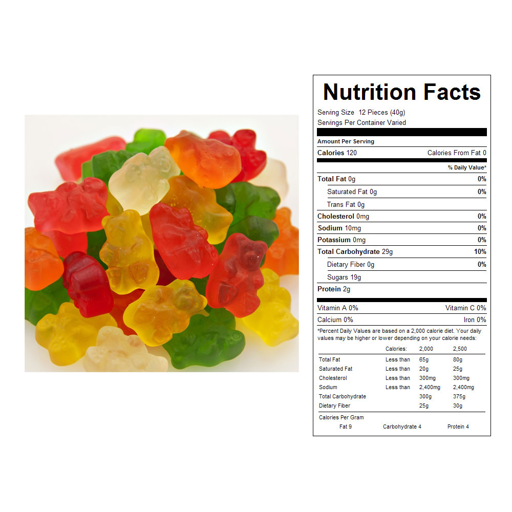 Buy Gummy Bears Bulk Candy (5 lbs) Vending Machine Supplies For Sale