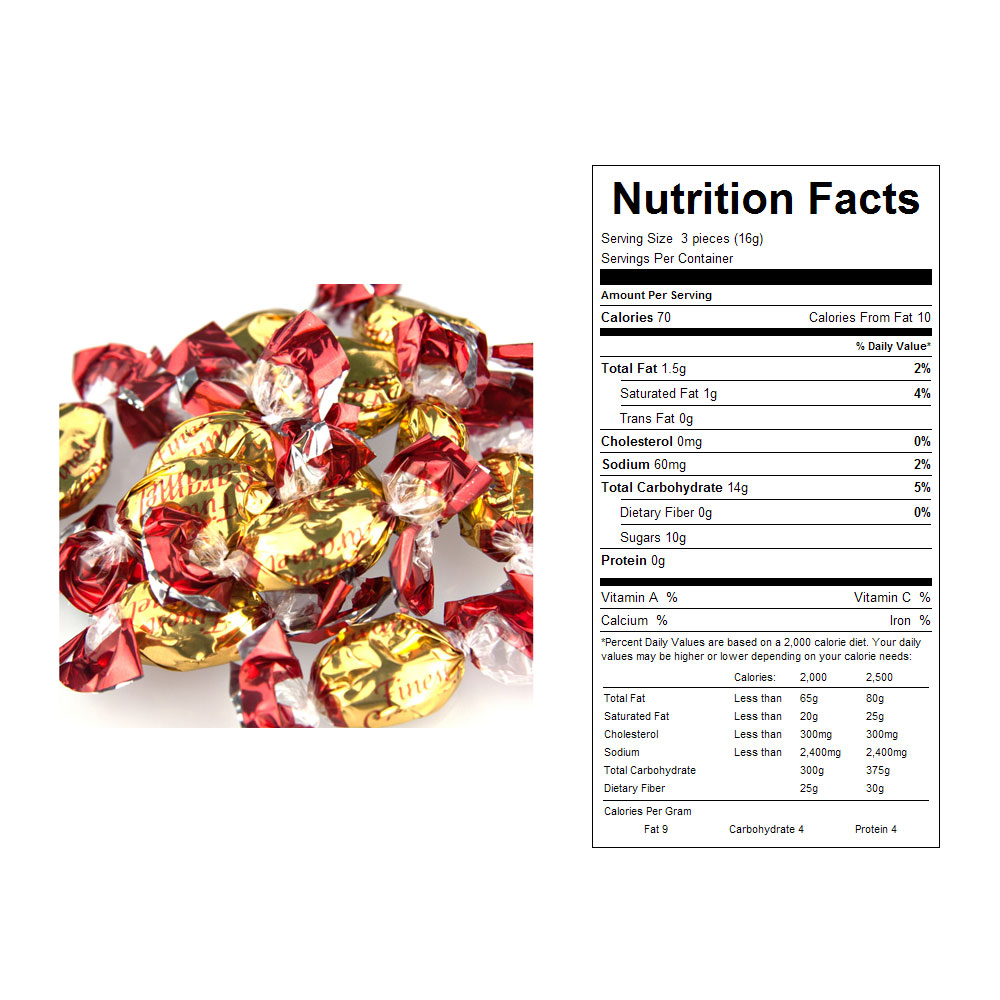 Buy Hard Butter Caramels Bulk Candy (28.5 lbs) Vending Machine