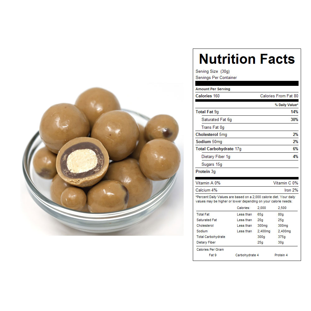 Buy Milk Chocolate Peanut Butter Malt Balls Bulk Candy (10 lbs