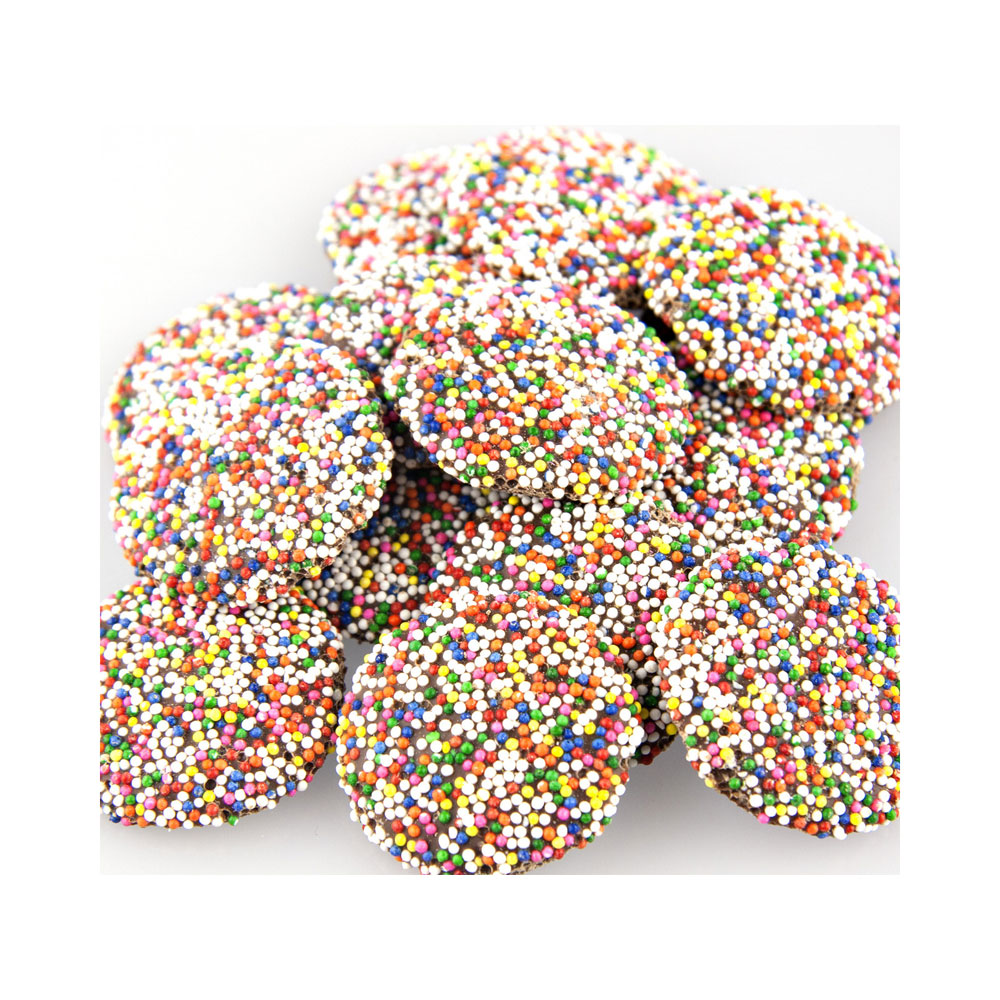 Buy Milk Chocolate Rainbow Nonpareils Bulk Candy (20 lbs) Vending