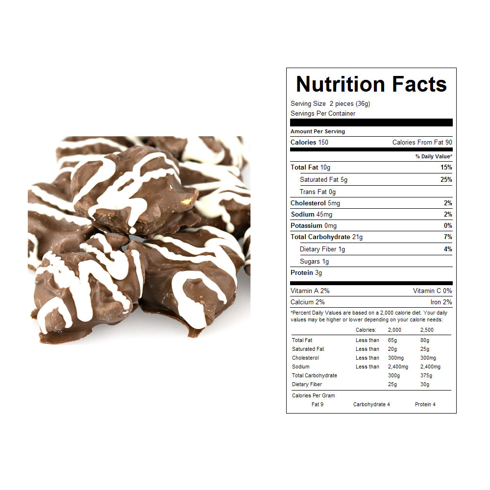 Buy No Sugar Added, Milk Chocolate Peanut Caramel Clusters Bulk Candy