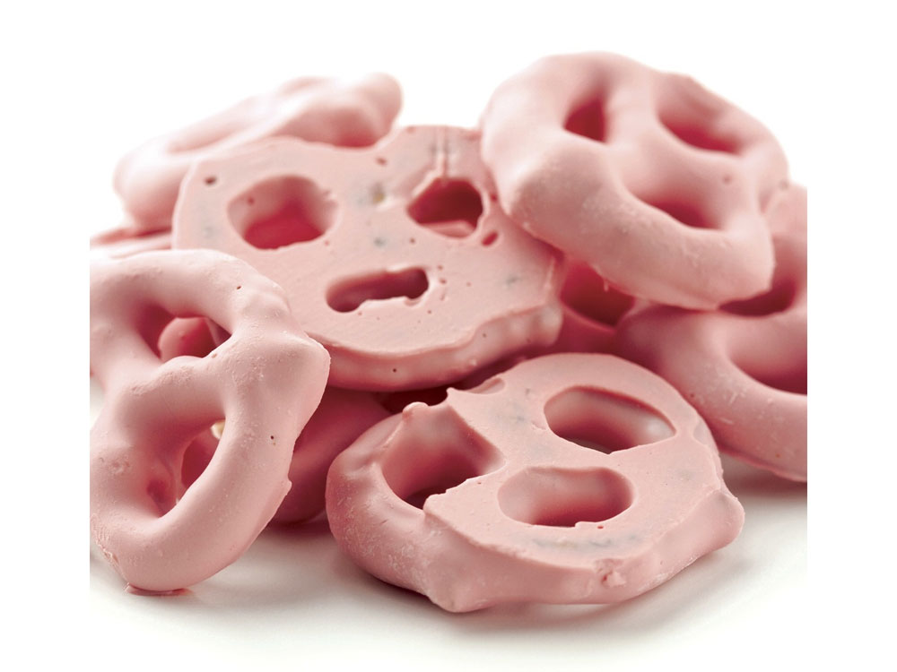 Buy Strawberry Yogurt Covered Pretzels (15 lbs) Vending Machine Supplies For Sale