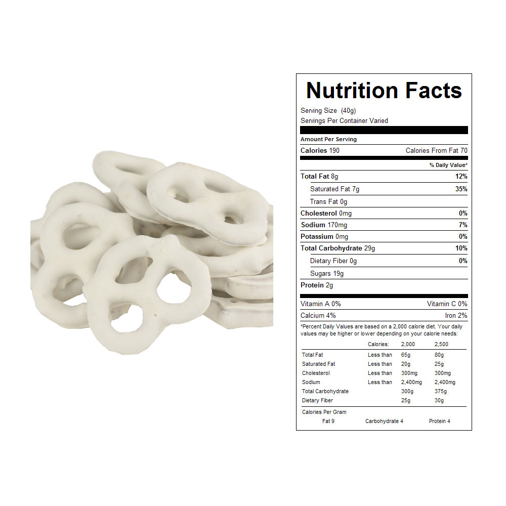Buy Vanilla Yogurt Covered Pretzels Bulk Candy (10 lbs) Vending