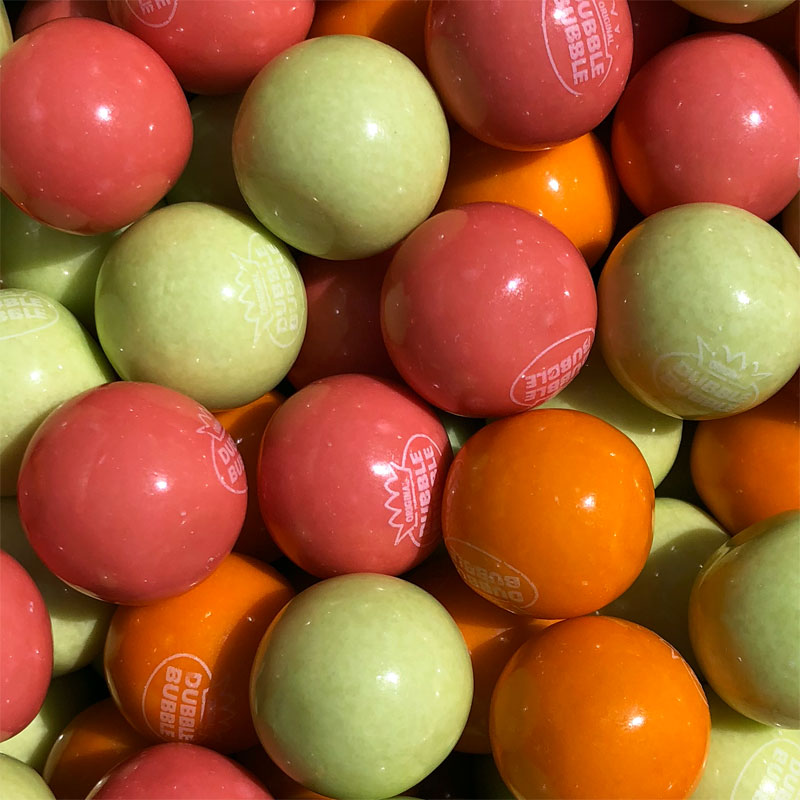 Dubble Bubble Citrus Splash Vending Gumballs Dubble Bubble Bulk
