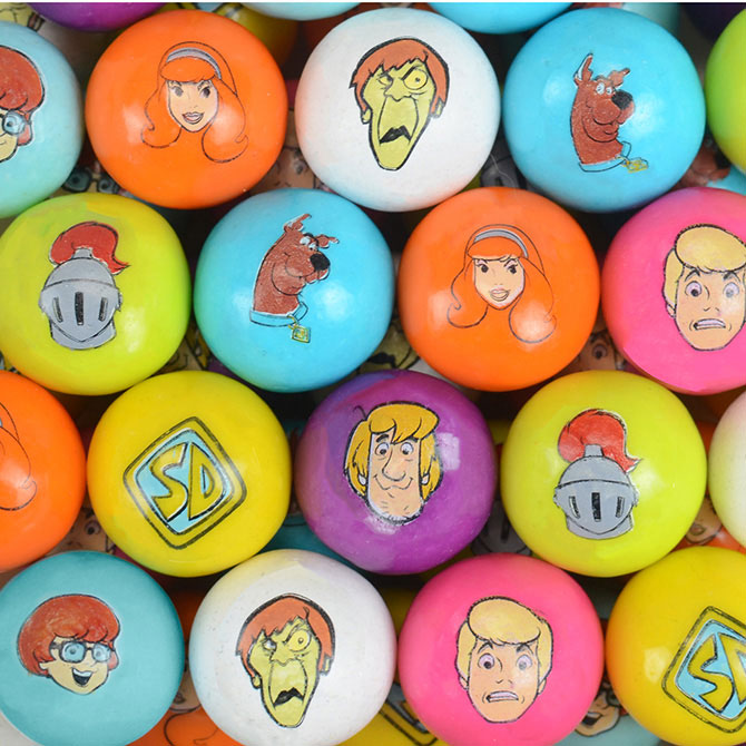 ScoobyDoo Vending Gumballs (1 inch /900 ct)