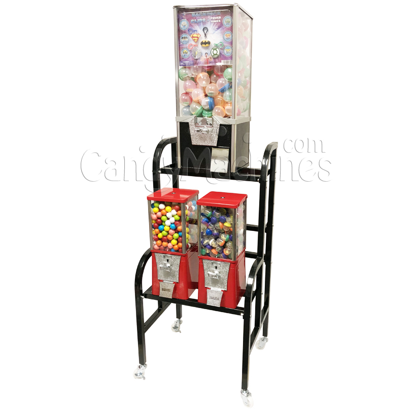 Buy Eagle 3 Unit Toy Bulk Vending Rack Vending Machine Supplies For Sale