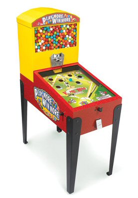 Buy Gumball Pinball Machine w Legs Vending Machine