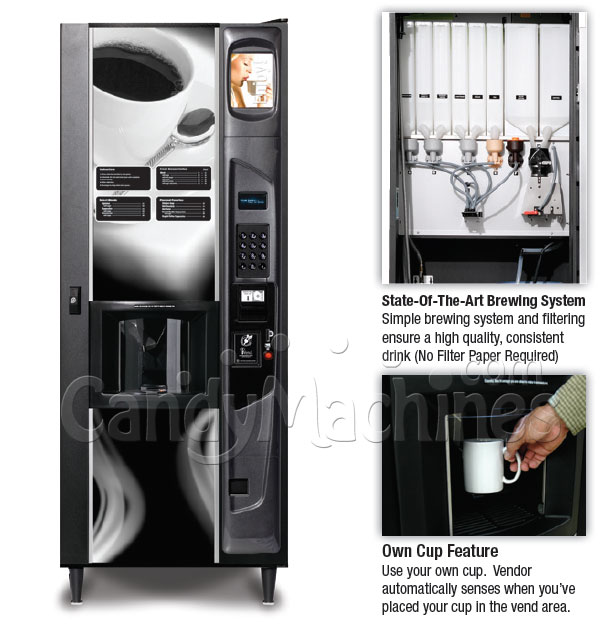 Buy Hot Beverage Vending Machine Vending Machine Supplies For Sale