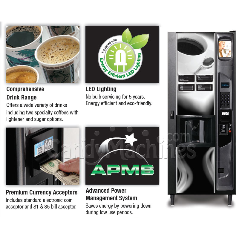 Buy Hot Beverage Vending Machine Vending Machine Supplies For Sale