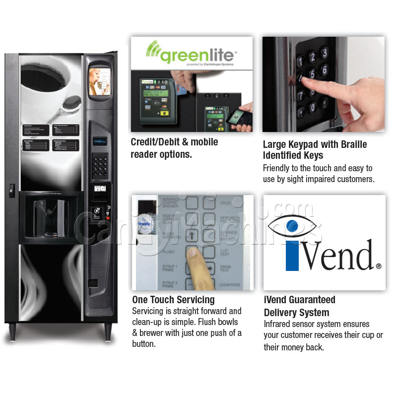 Buy Hot Beverage Vending Machine Vending Machine Supplies For Sale