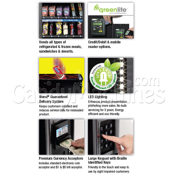 Buy Multizone Food Vending Machine (28 Selections) Vending Machine Supplies For Sale