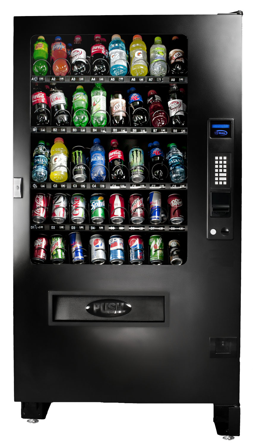 Buy Seaga Infinity INF5B Soda Vending Machine - Vending Machine