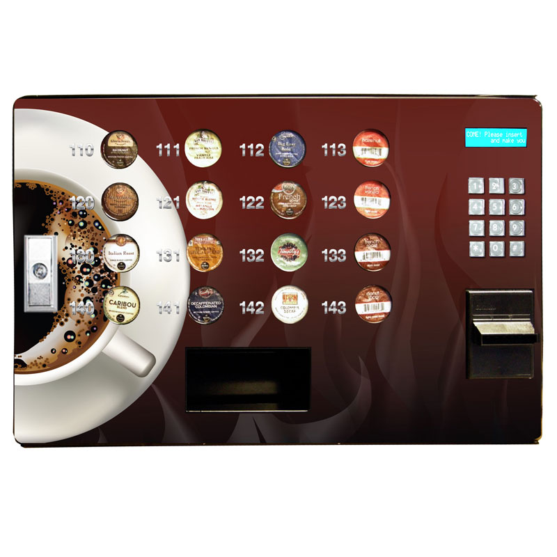 Buy Single Serve Coffee Pod Vending Machine - Vending ...