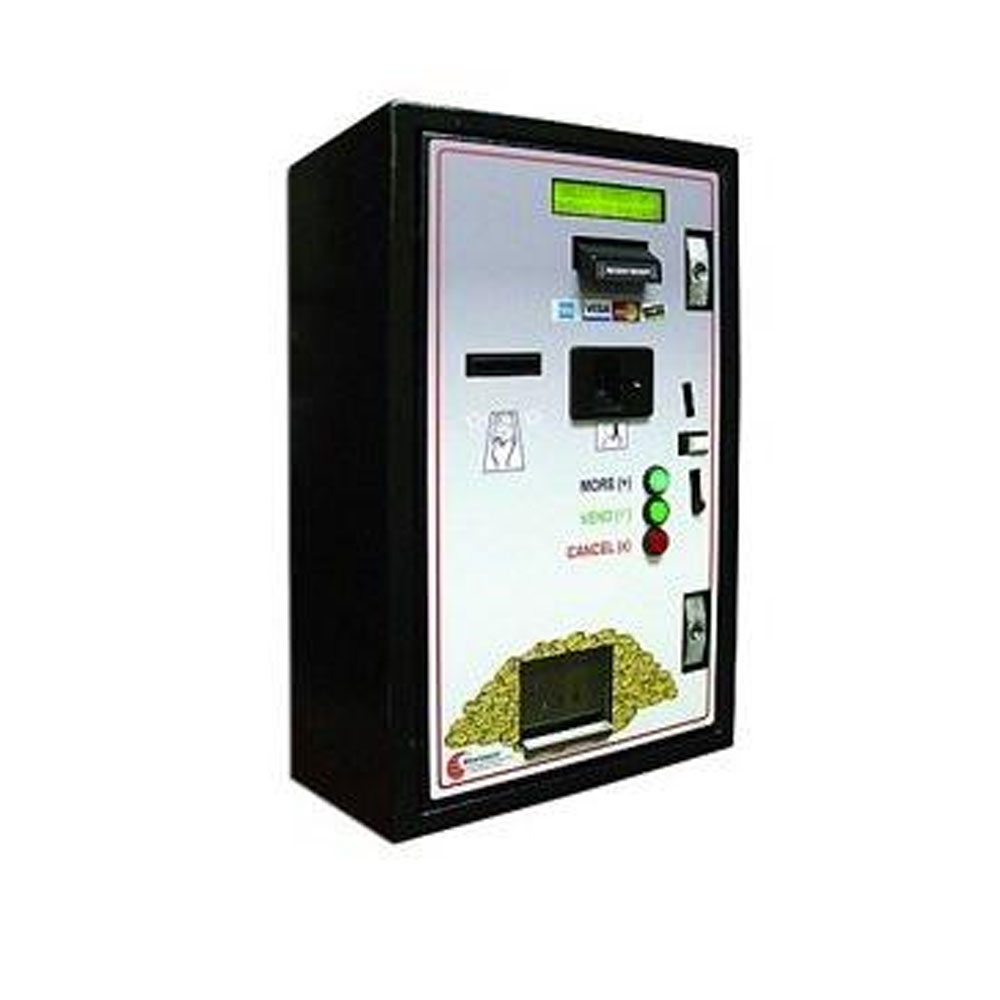 MC720CC Standard Token Change Machine with Credit Card Reader