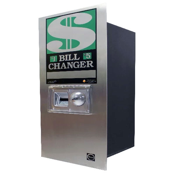 Rowe BC1400 Bill Changer Rear Load, Wall Mounted