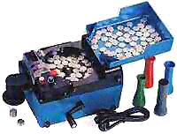 Manual coin sorter