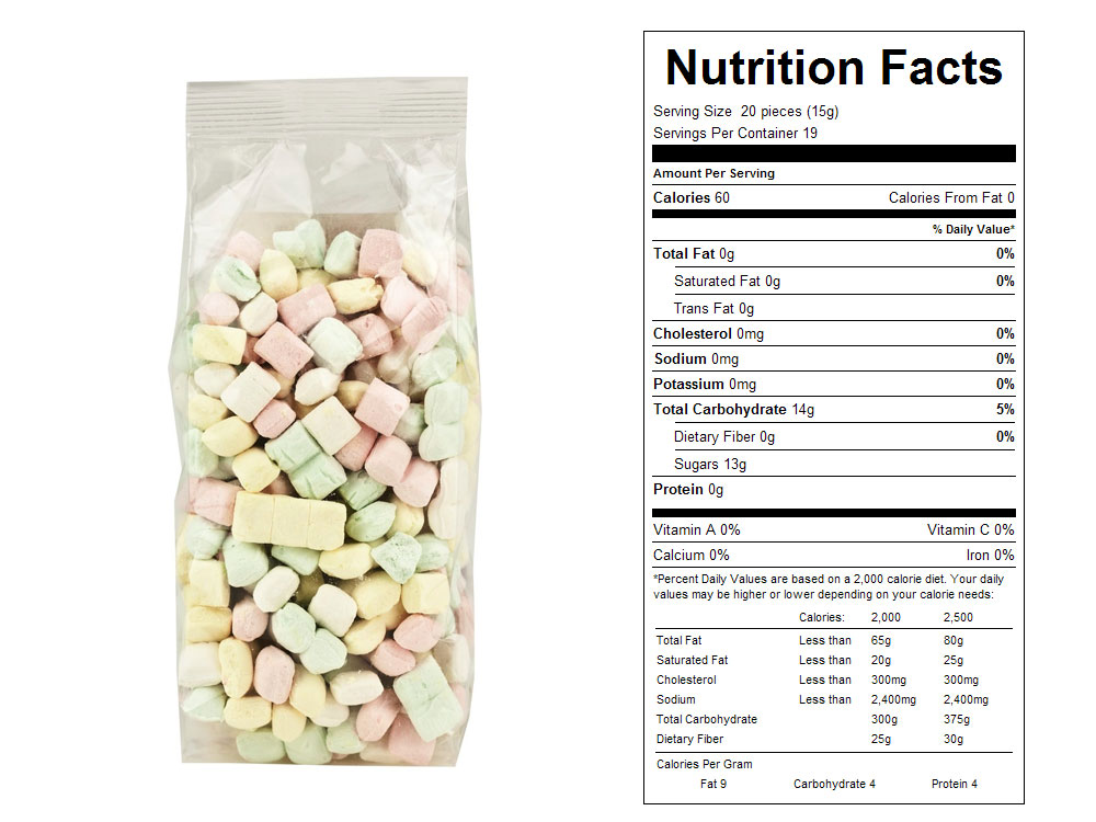 Buy Assorted Color Prepackaged Mints (7 lbs) Vending Machine Supplies