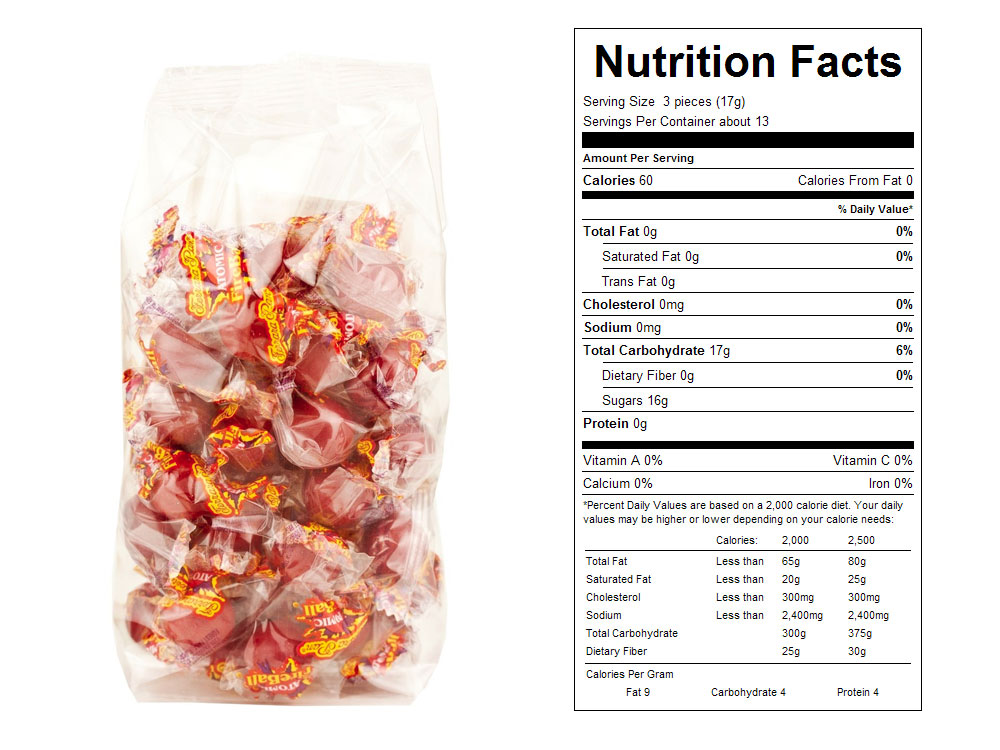 Atomic Fireball Nutrition Facts Bios Pics Atomic Fireball Nutrition Facts Bios Pics