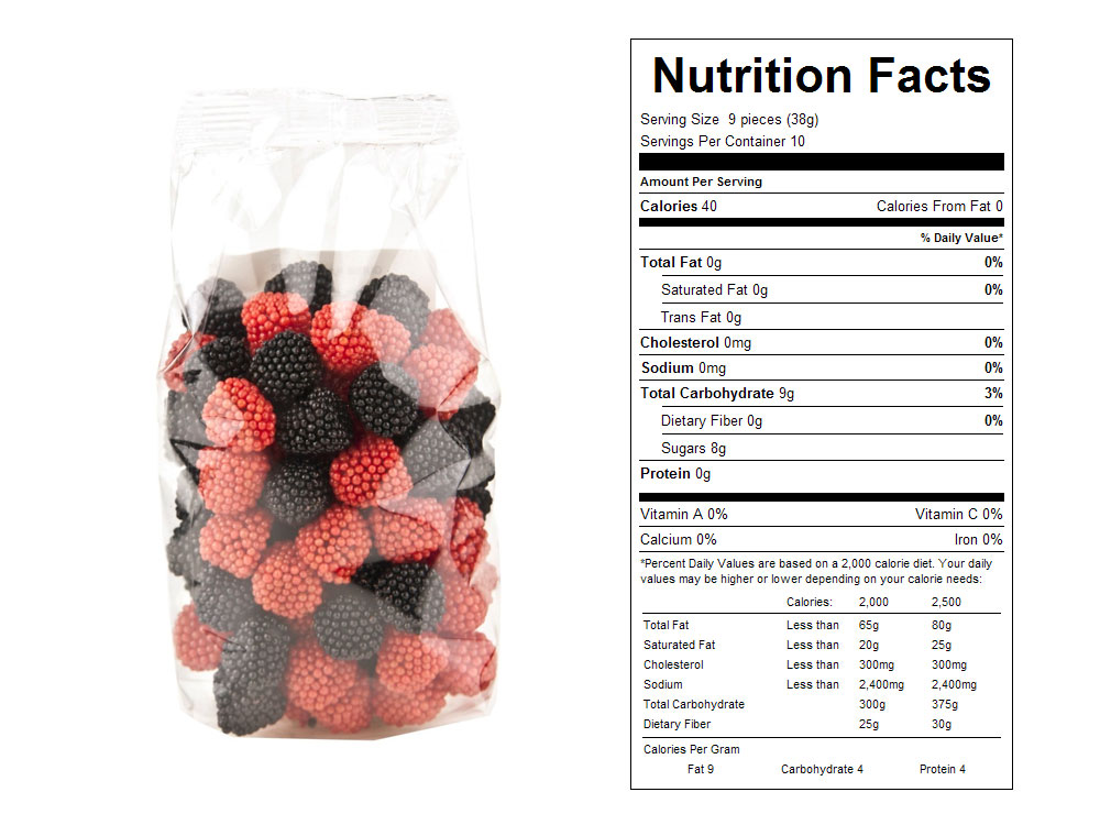 Buy Gummy Raspberries Prepackaged Candy (9 lbs) Vending Machine