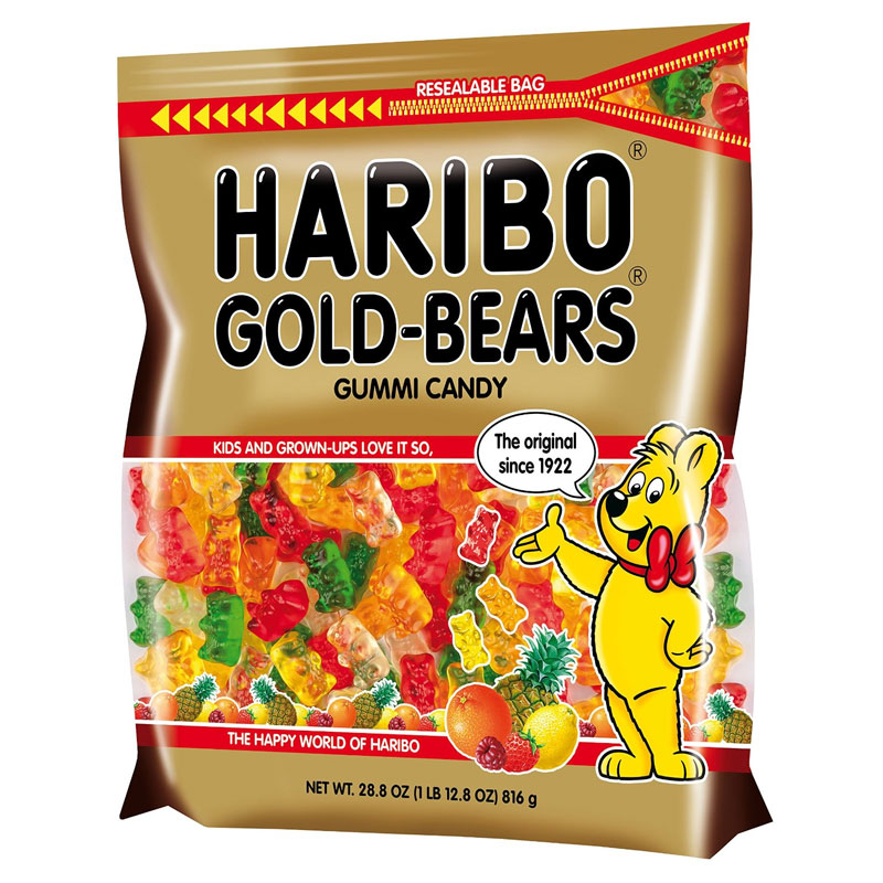 Buy Haribo Gummi Bears - 28.8 oz Bag - Vending Machine ...