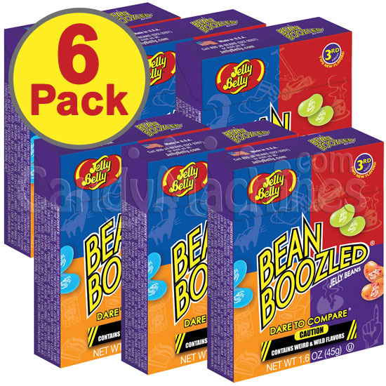 Buy BeanBoozled Jelly Beans 1.6 oz. Box 6 pack Vending Machine Supplies For Sale