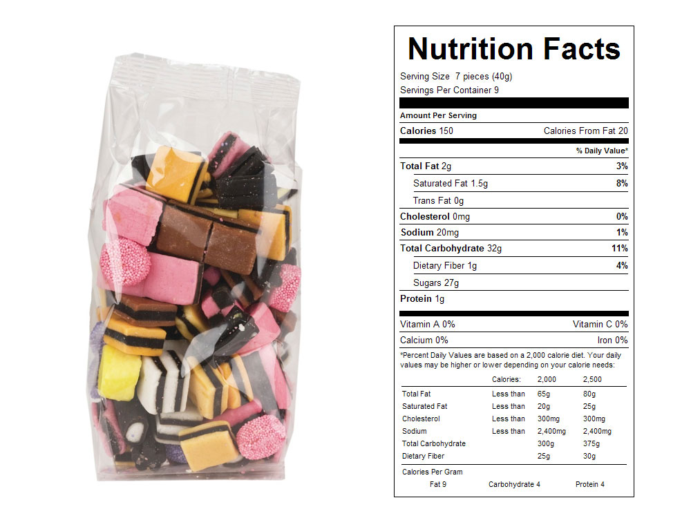 Buy Allsorts Licorice Prepackaged Candy (9 lbs) Vending Machine