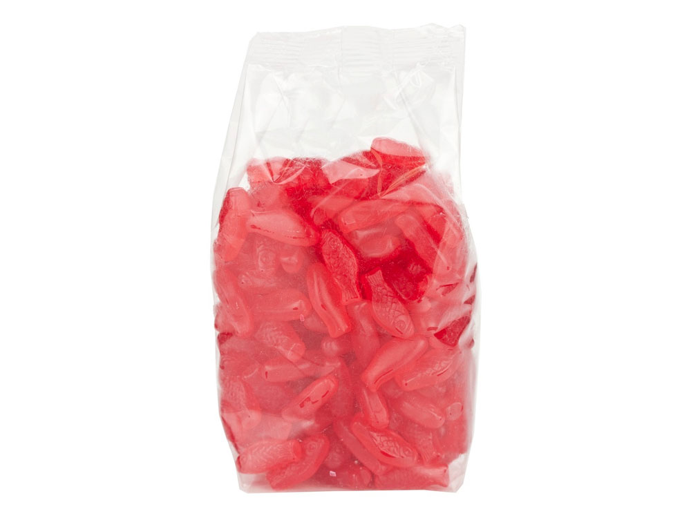 Buy Mini Red Gummy Fish Prepackaged Candy (10 lbs) Vending Machine