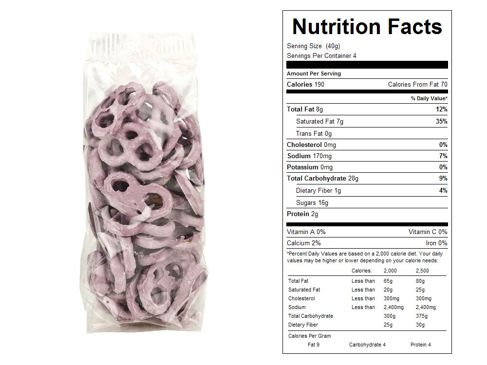 Buy Raspberry Yogurt Covered Pretzels Prepackaged (4 lbs) Vending
