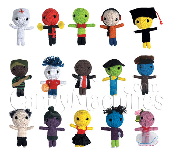 dolls on a string