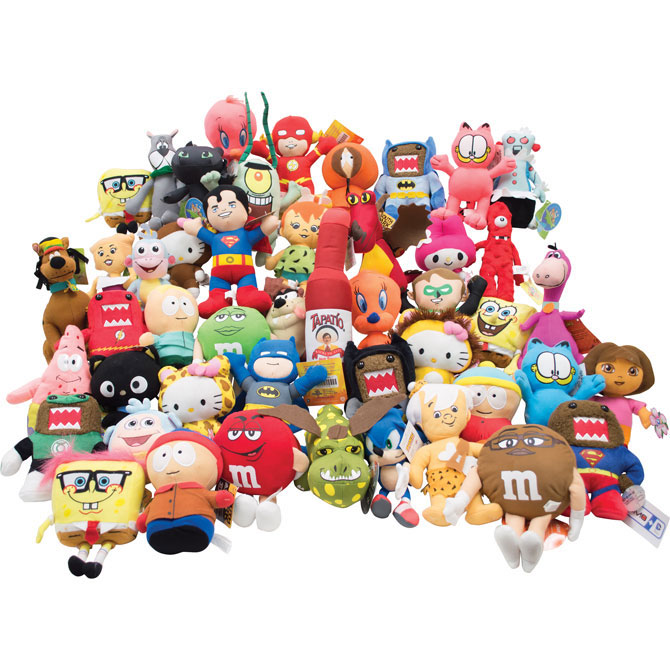 Buy Small Plush Stuffed Toy Mix - 100 