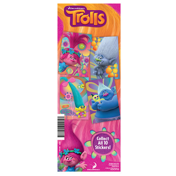 Buy Dreamworks Trolls Vending Stickers Vending Machine Supplies For Sale