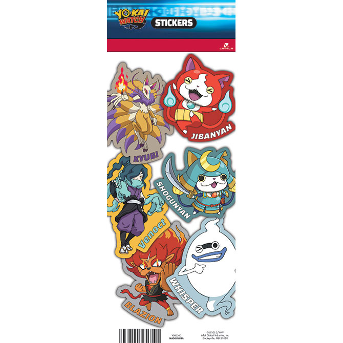 Buy YoKai Watch Vending Stickers Vending Machine Supplies For Sale