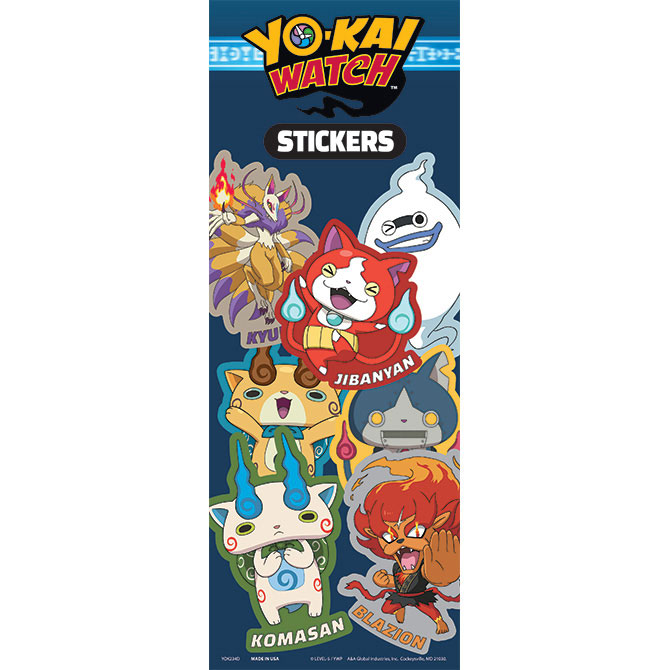 Buy YoKai Watch Vending Stickers Vending Machine Supplies For Sale