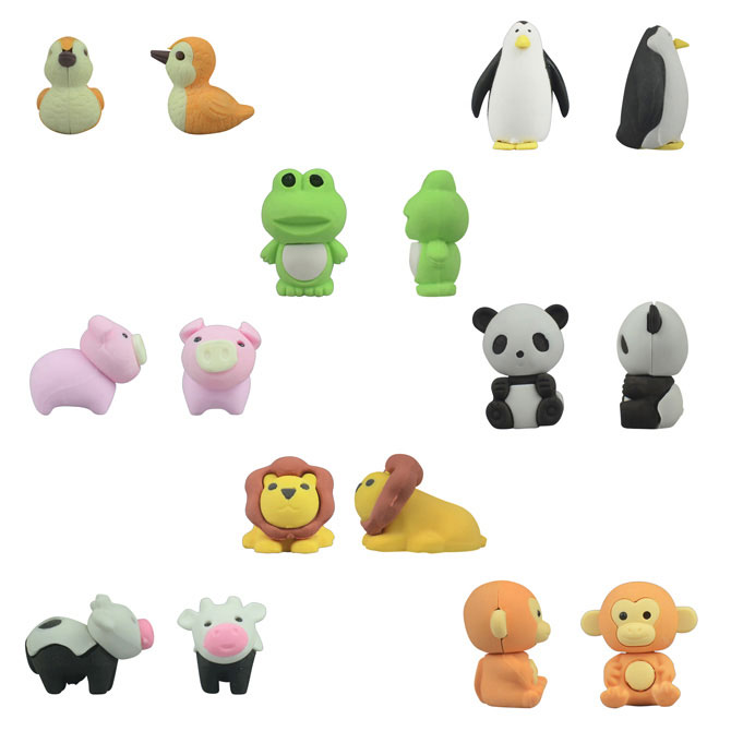 Buy Animal Erasers Vending Capsules Vending Machine Supplies For Sale