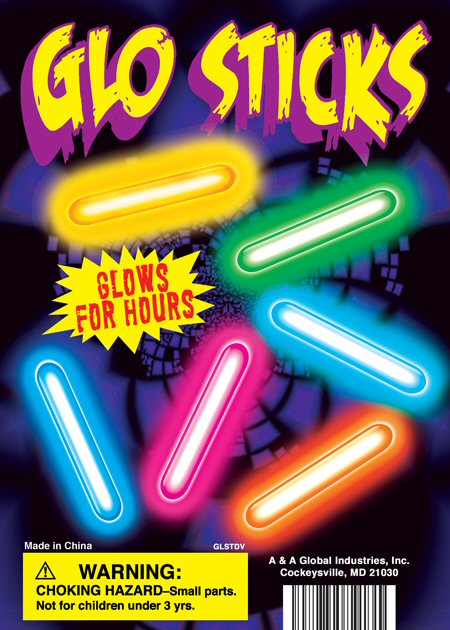 one inch glow sticks