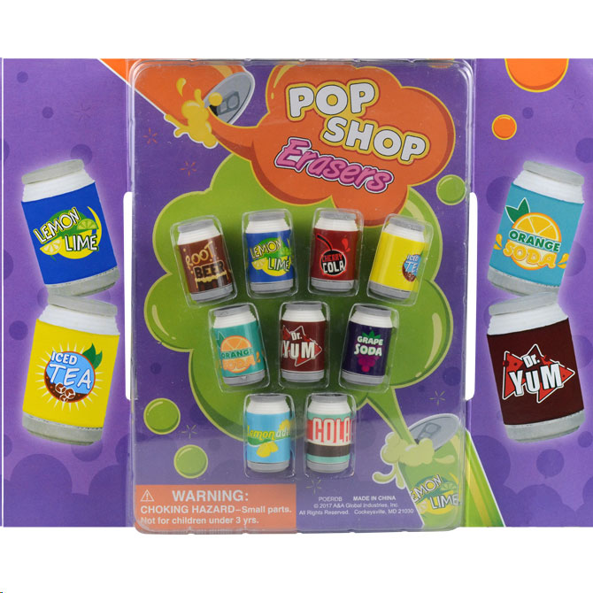 Buy Pop Shop Erasers Vending Capsules (1 inch) Vending Machine