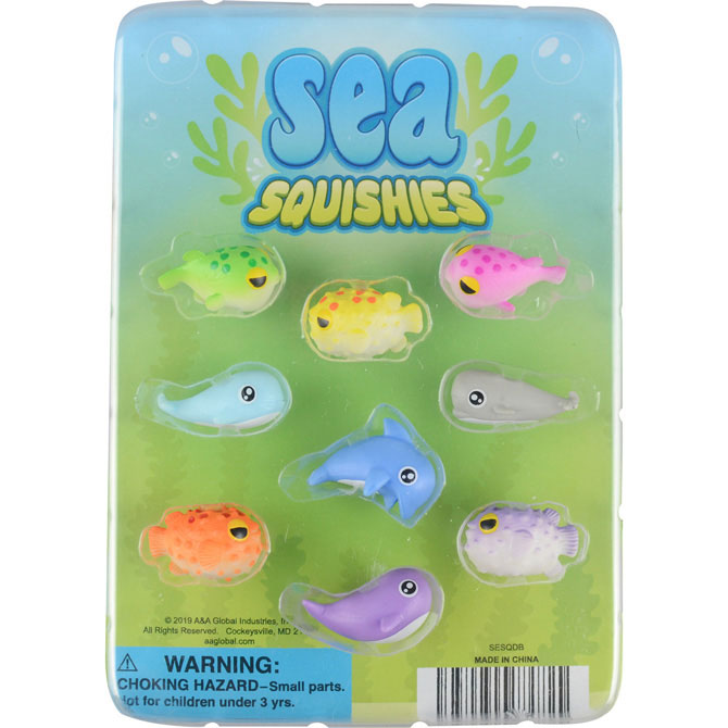 squishy sea animal toys