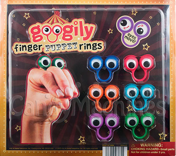 Buy Googily Finger Puppet Rings Vending Capsules Vending Machine