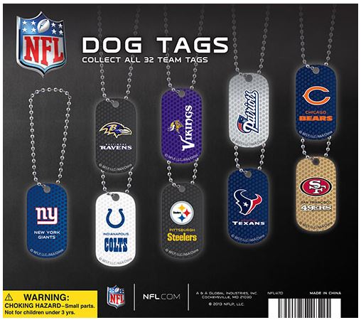 Buy Nfl Dog Tags Vending Capsules Vending Machine Supplies For Sale