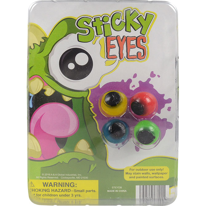 Buy Sticky Eyeballs Toy Vending Capsules Vending Machine Supplies For