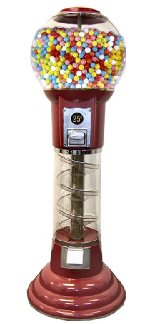 5' Spiral Gumball Machine - Click Here To Buy!