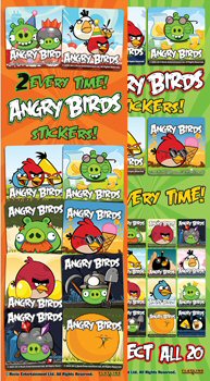 Angry Birds Vending Stickers