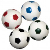 Soccer Ball 27mm Vending Bouncy Balls