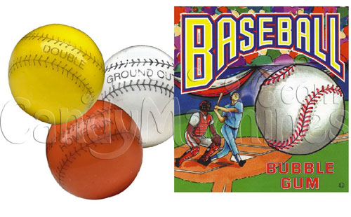 Baseball Vending Gumballs 1080 ct.