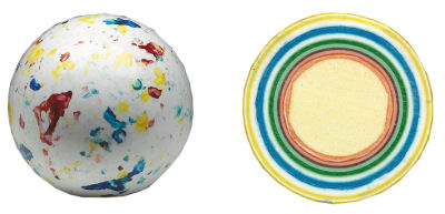 Surprise Surprise Surprise! These jawbreakers are packed with a geology lesson.